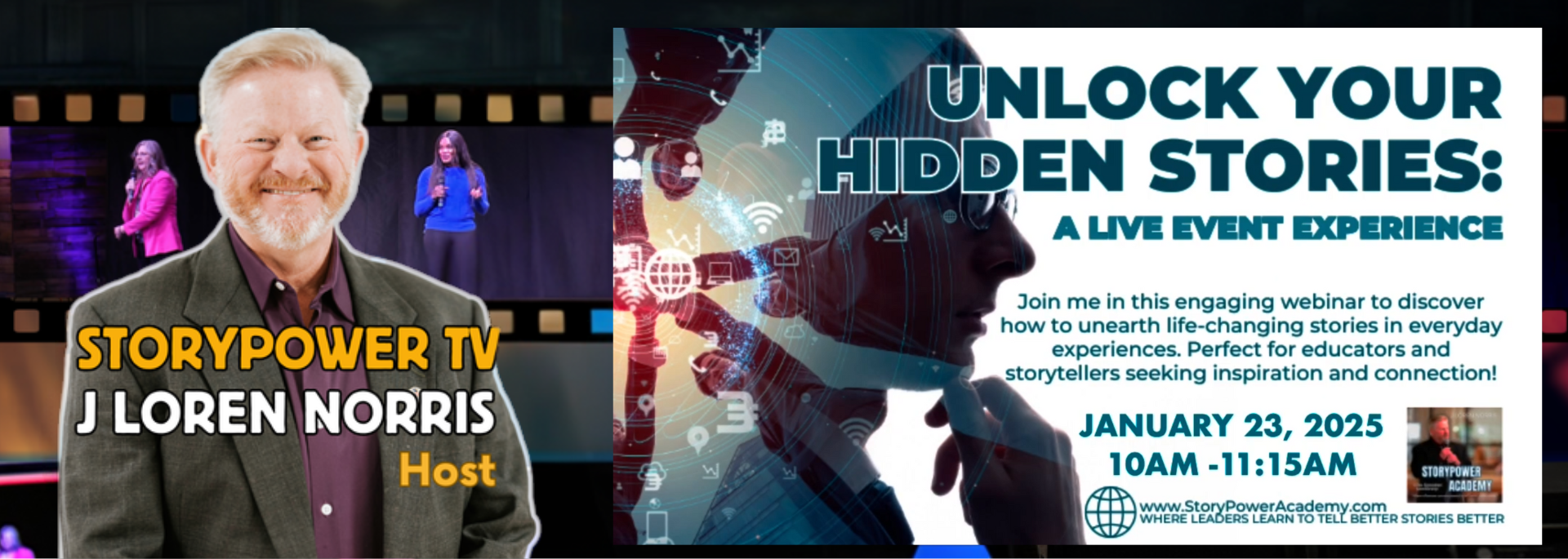 Storypower-Unlock Your Hidden Stories Live Event