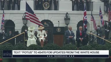 TWH207-President Trump and the First Lady Participate in a Greeting with the King and Queen of the UK - The White House