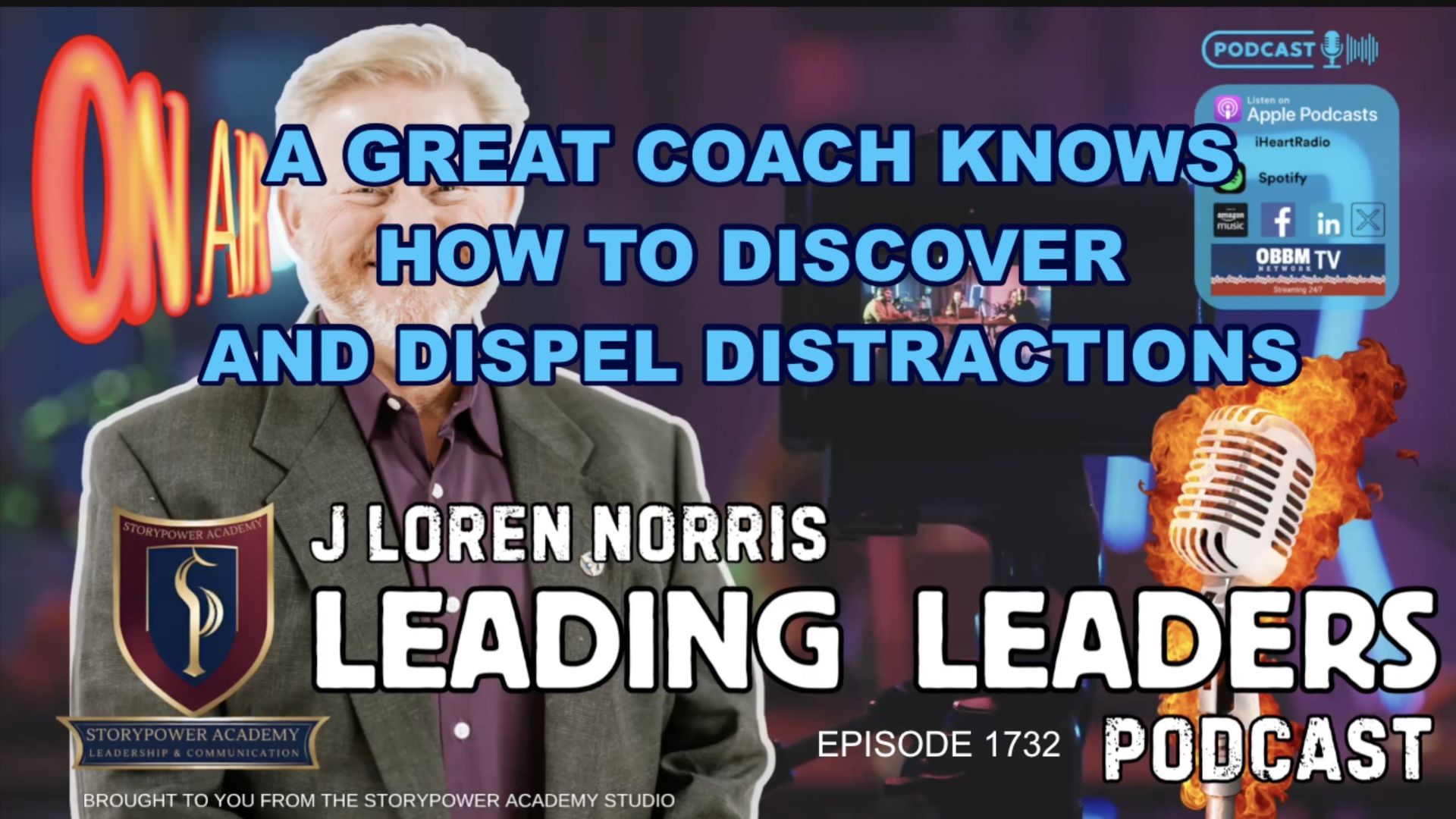LL1732-A GREAT COACH KNOWS HOW TO DISCOVER AND DISPEL DISTRACTIONS - Leading Leaders