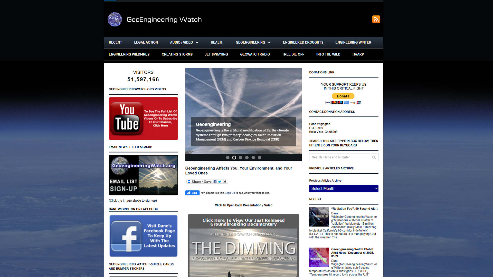 Governor Signs Climate Engineering Ban Legislation Into Law - Geoengineering Watch