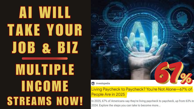 MS18-AI Will Take Your Job & Biz - Multiple Income Streams NOW! - 2.0 YOU