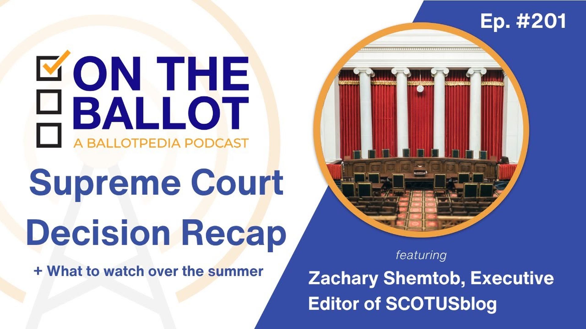 OTB41- SCOTUS Decision Recap + What to watch over the summer on the emergency docket | On the Ballot