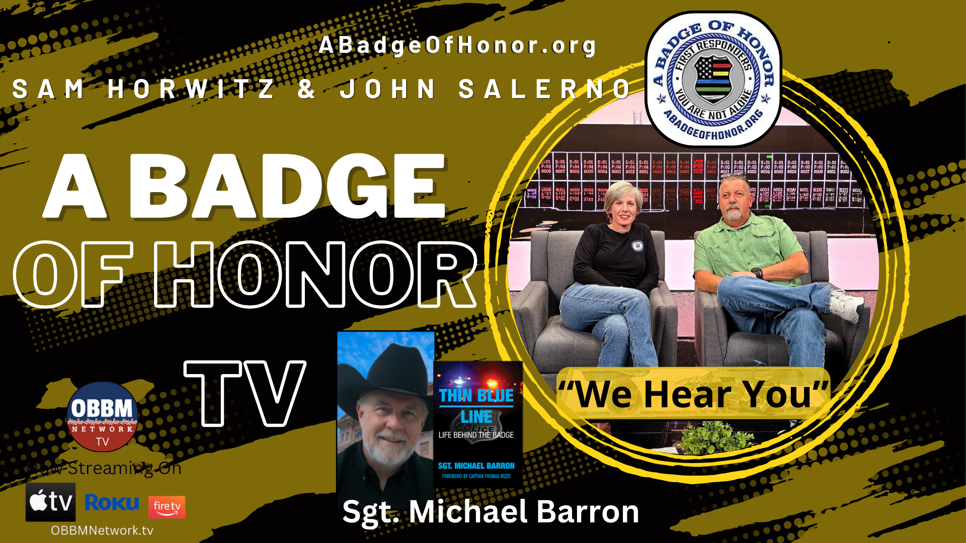BOH167 - True Stories of Life Behind the Badge with Mike Barron