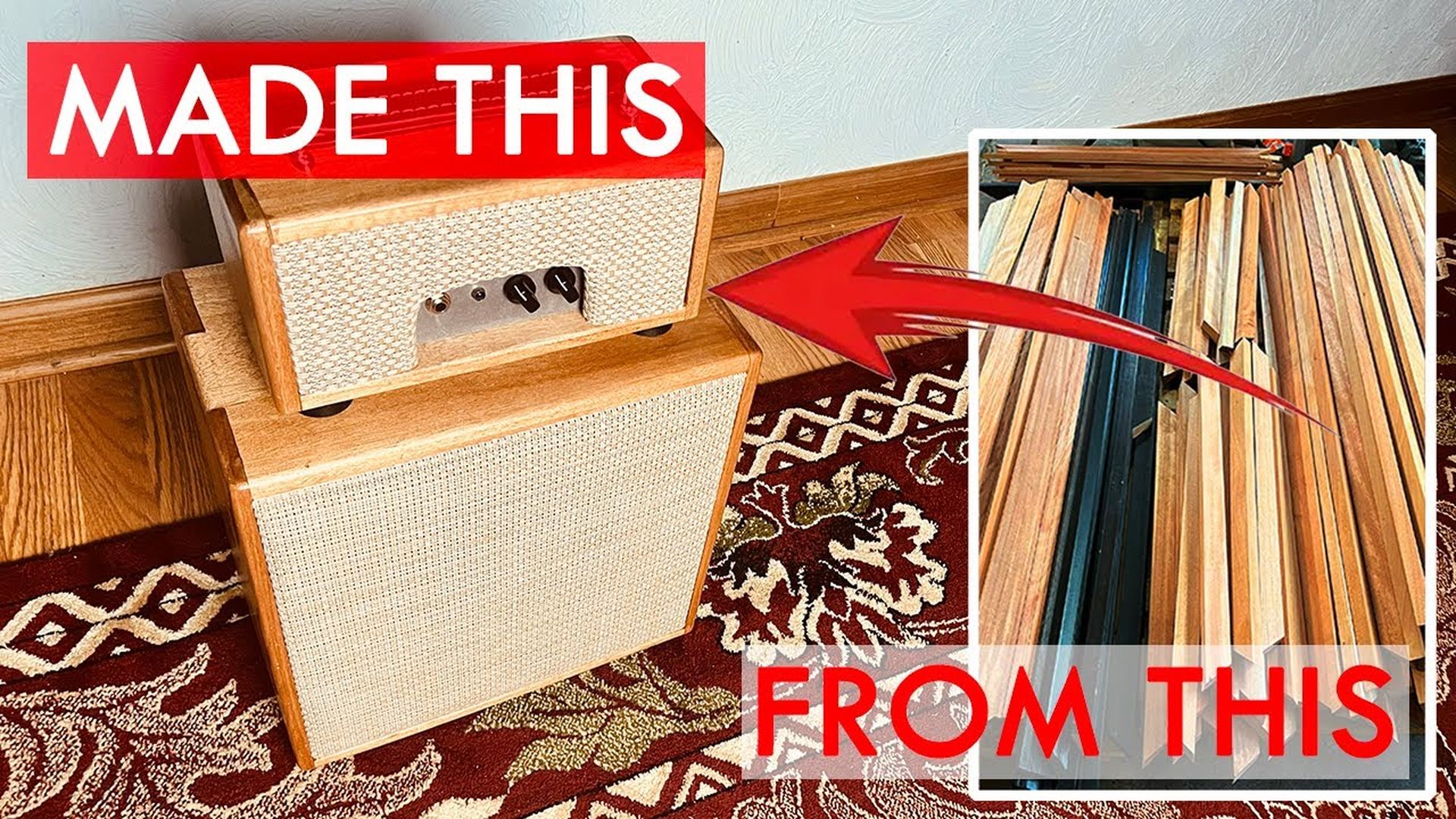 SG5 - I Made Guitar Amp Cabinets Out of Scrap Wood - Skinner Guitars