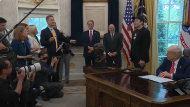 Ep42-President Trump Participates in a Press Conference with Elon Musk