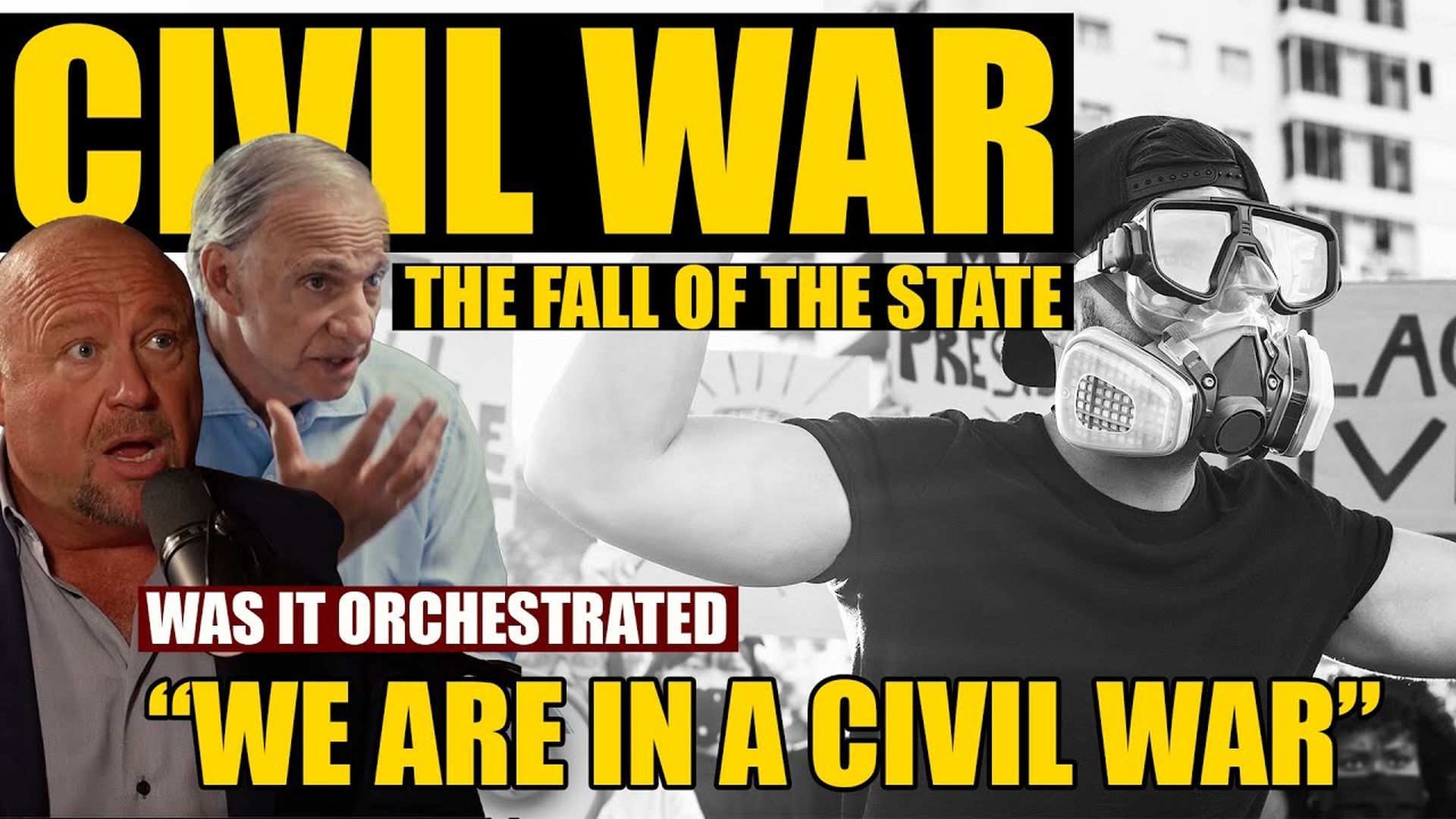 AMT438- CIVIL WAR "THE FALL OF THE STATE" Was It Orchestrated or "Organic" | As a Man Thinketh