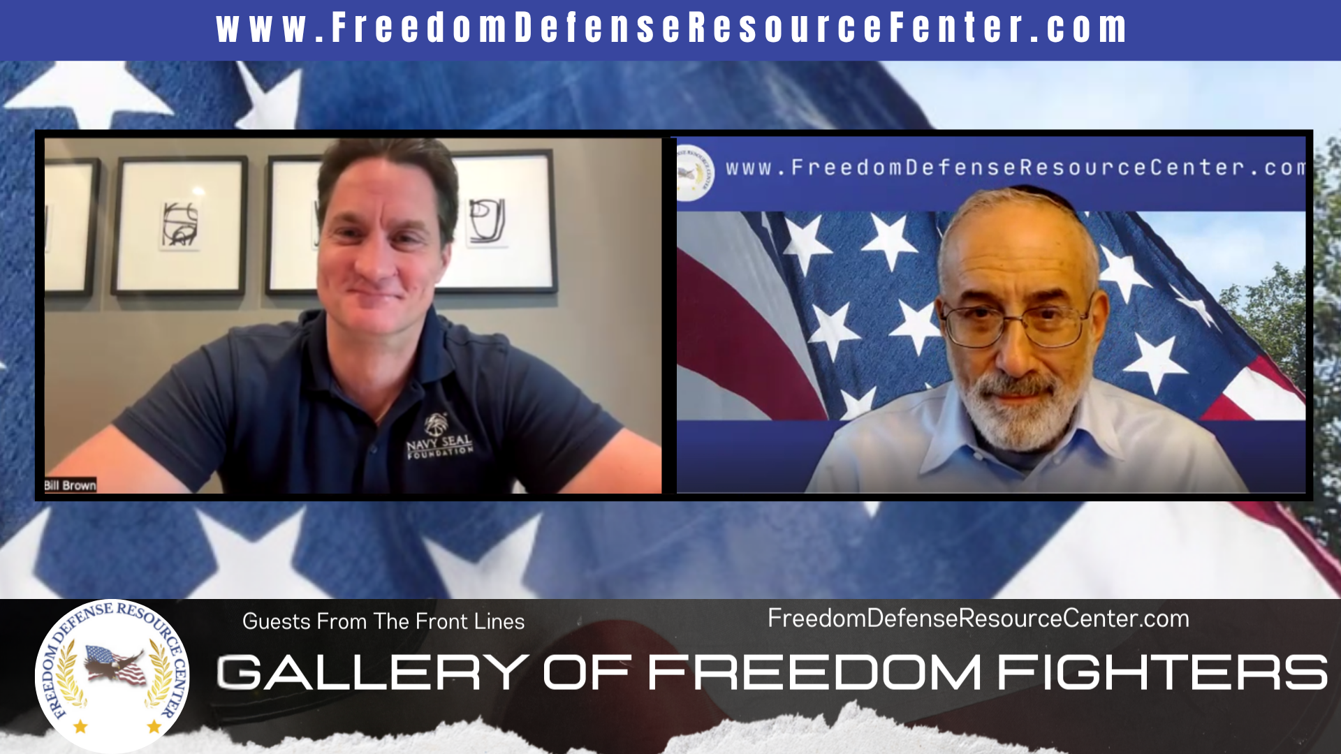 GFF108-Guest: Bill Brown and Warfighter Chamber of Commerce- Gallery of Freedom Fighters
