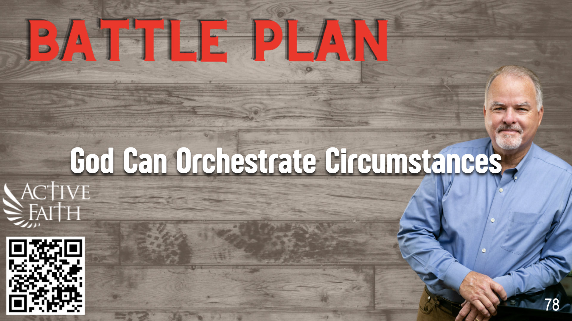 BLP078- God Can Orchestrate Circumstances - Battleplan