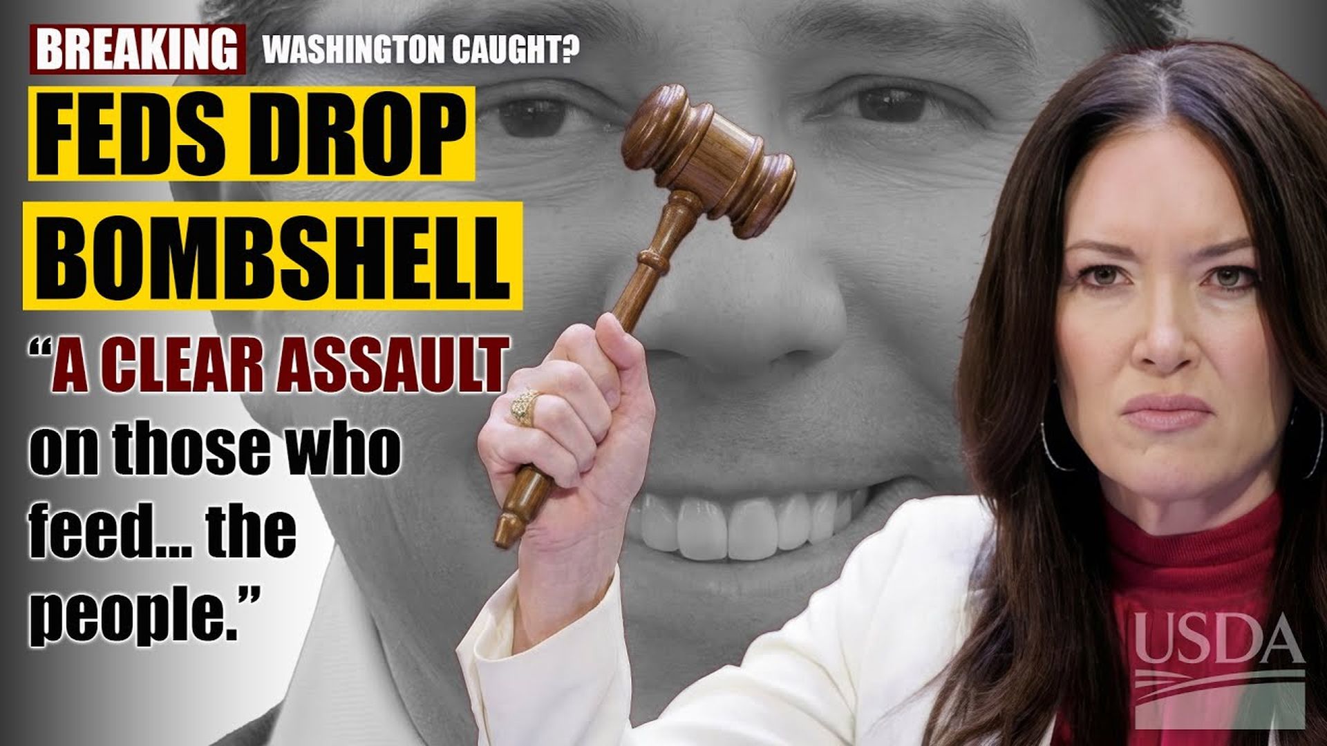 AMT460-FEDS DROP BOMBSHELL | Washington Accused of a "Clear Assault On Those Who Feed The People." | As a Man Thinketh