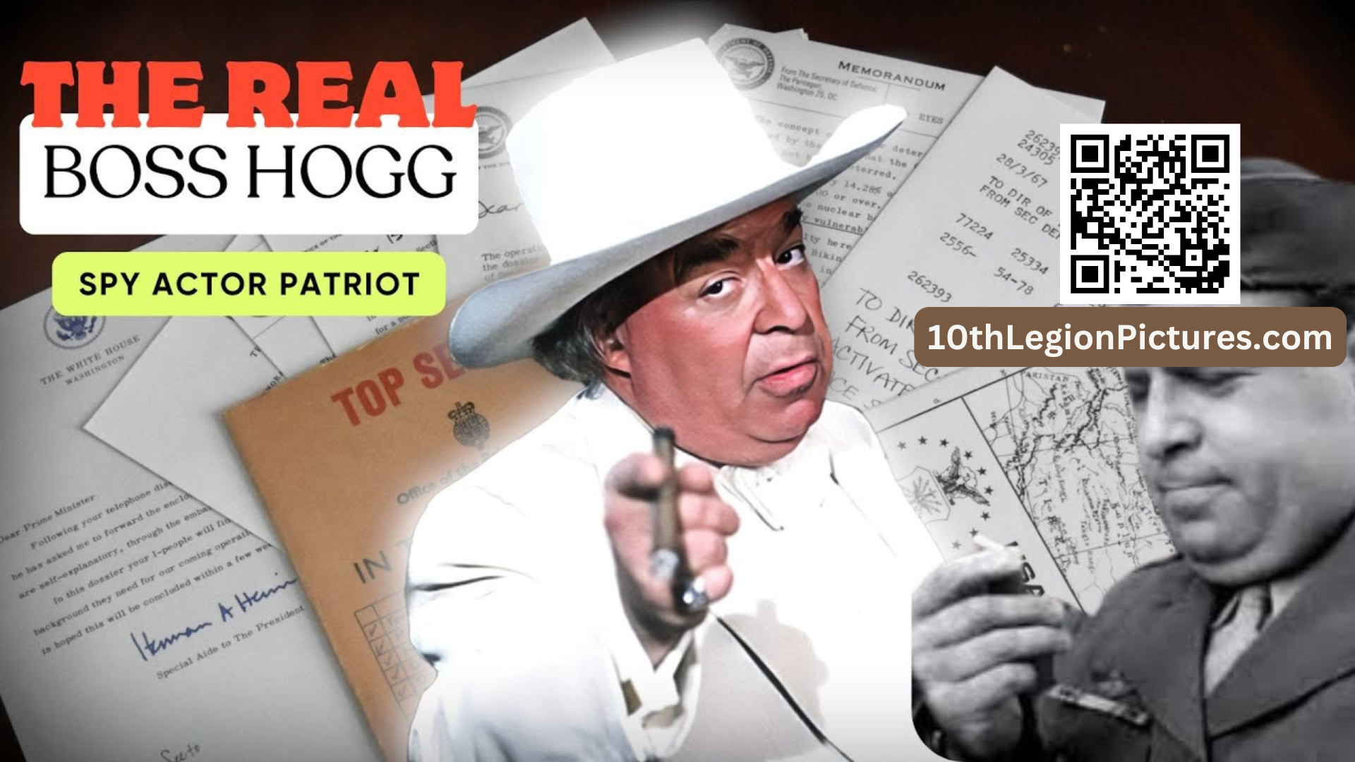 FH18-SPY, ACTOR, PATRIOT - TRUTH about Boss Hogg Sorrell Booke - Forgotten History