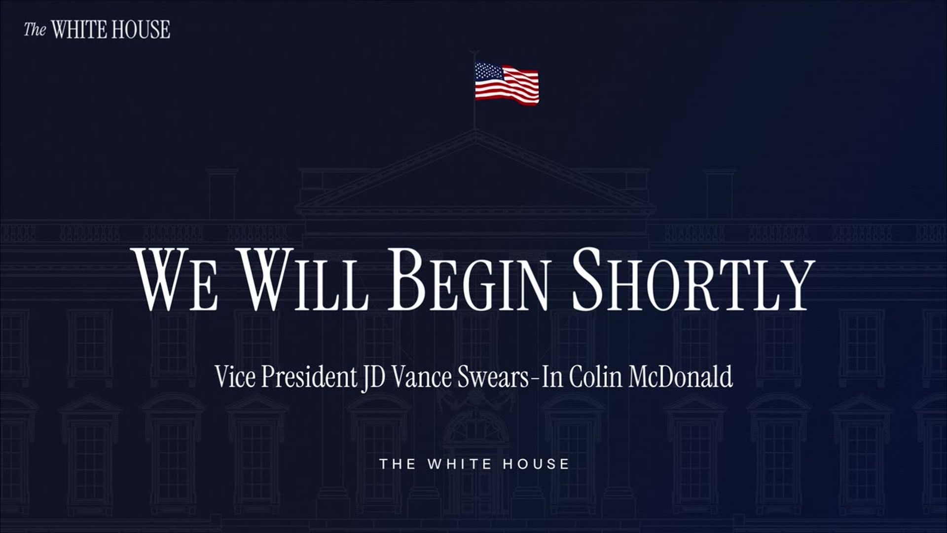 TWH165-Vice President JD Vance Swears-In Colin McDonald - The White House