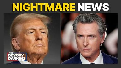 DDS323- Newsom ROCKED by NIGHTMARE NEWS as Trump proves economist WRONG AGAIN- DeVory Darkins Show