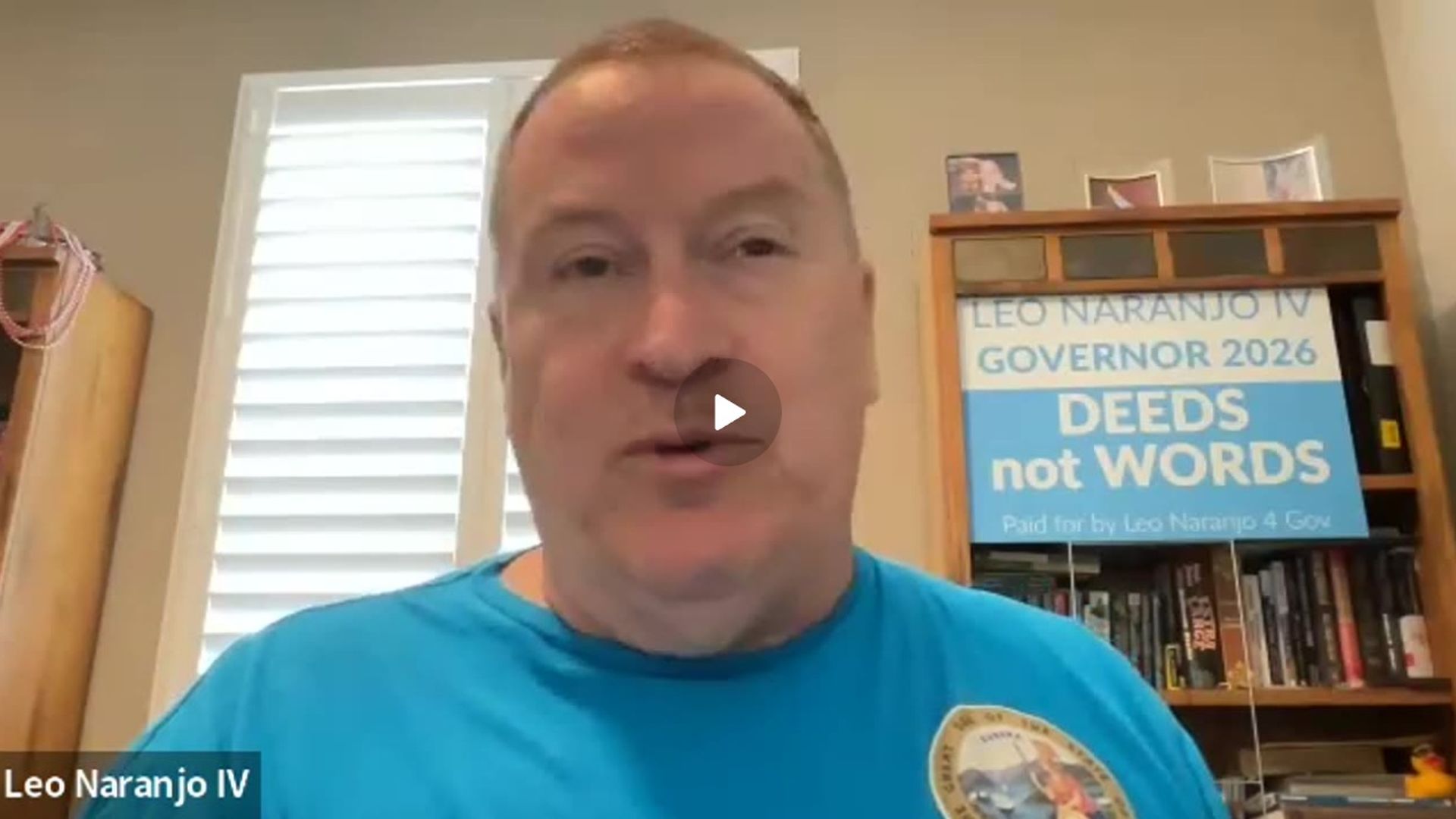 GFF119-Leo gives us a campaign update He will be on the June Republican primary ballot - Gallery of Freedom Fighters