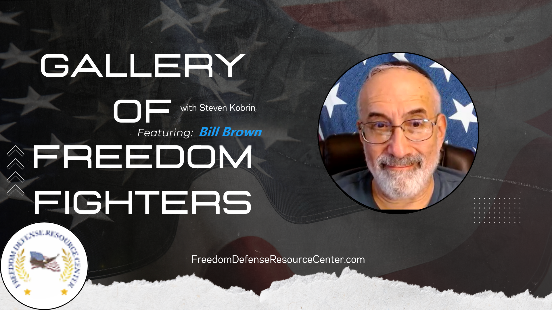 GFF87-Bill Brown Talks about his pro-Israel Activism-Gallery of Freedom Fighters