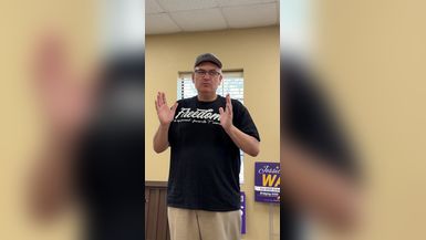 David Rogers at Pecan Plantation Meet and Greet October 2025