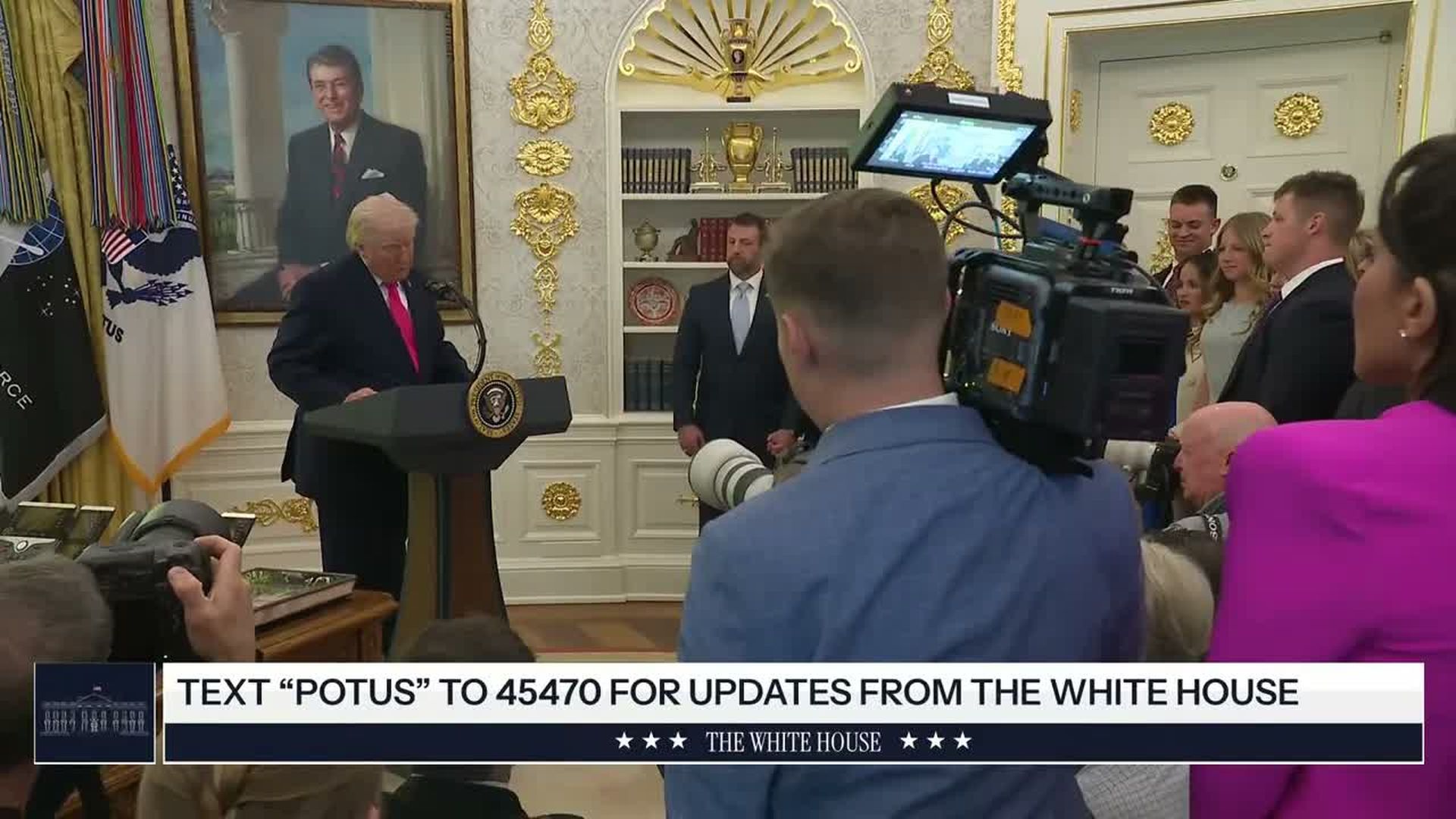 TWH183-President Trump Participates in a Swearing-In Ceremony for the Secretary of Homeland Security - The White House