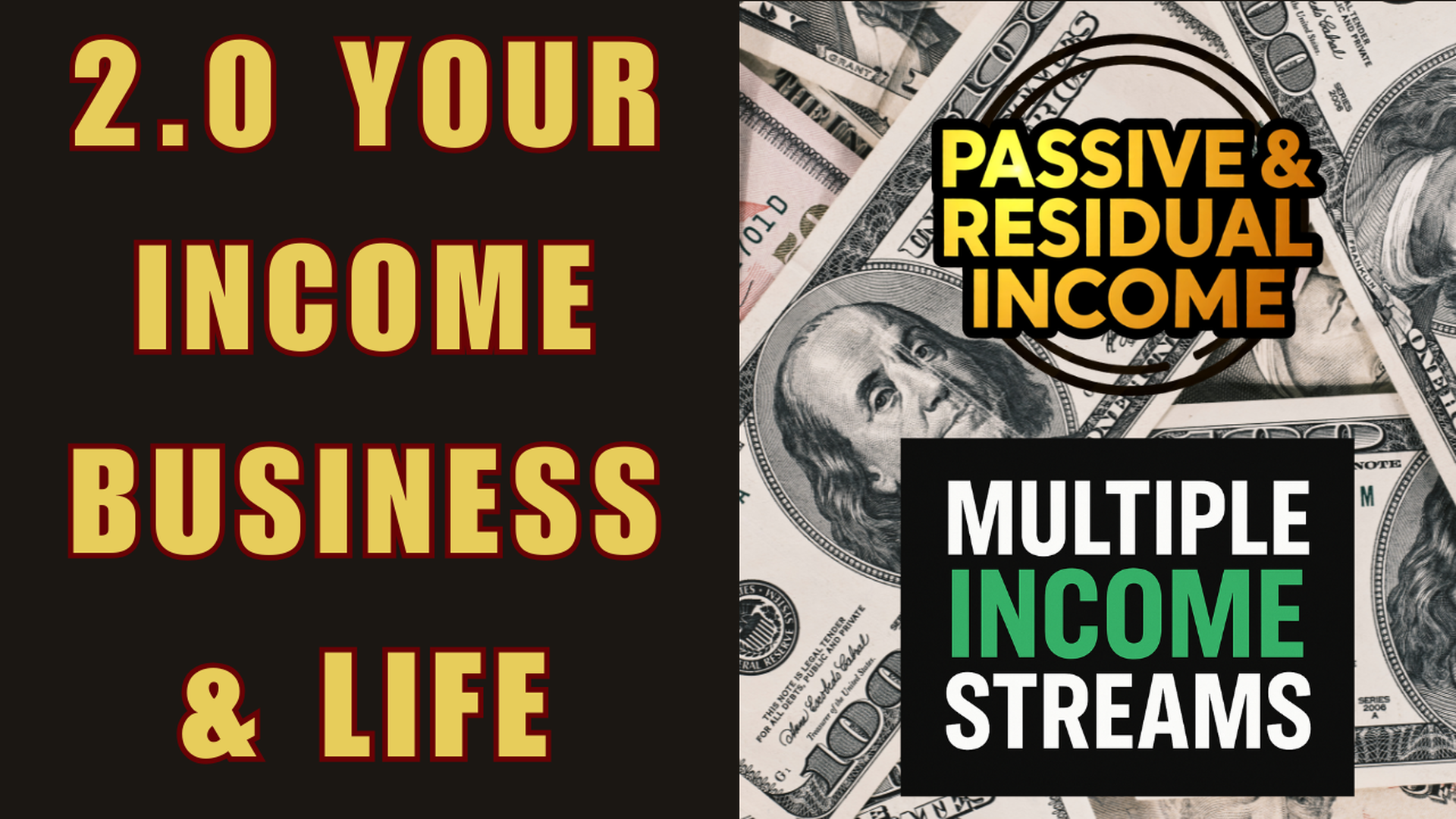 MS19 - 2.0 Your Income, Business & Life - 2.O YOU