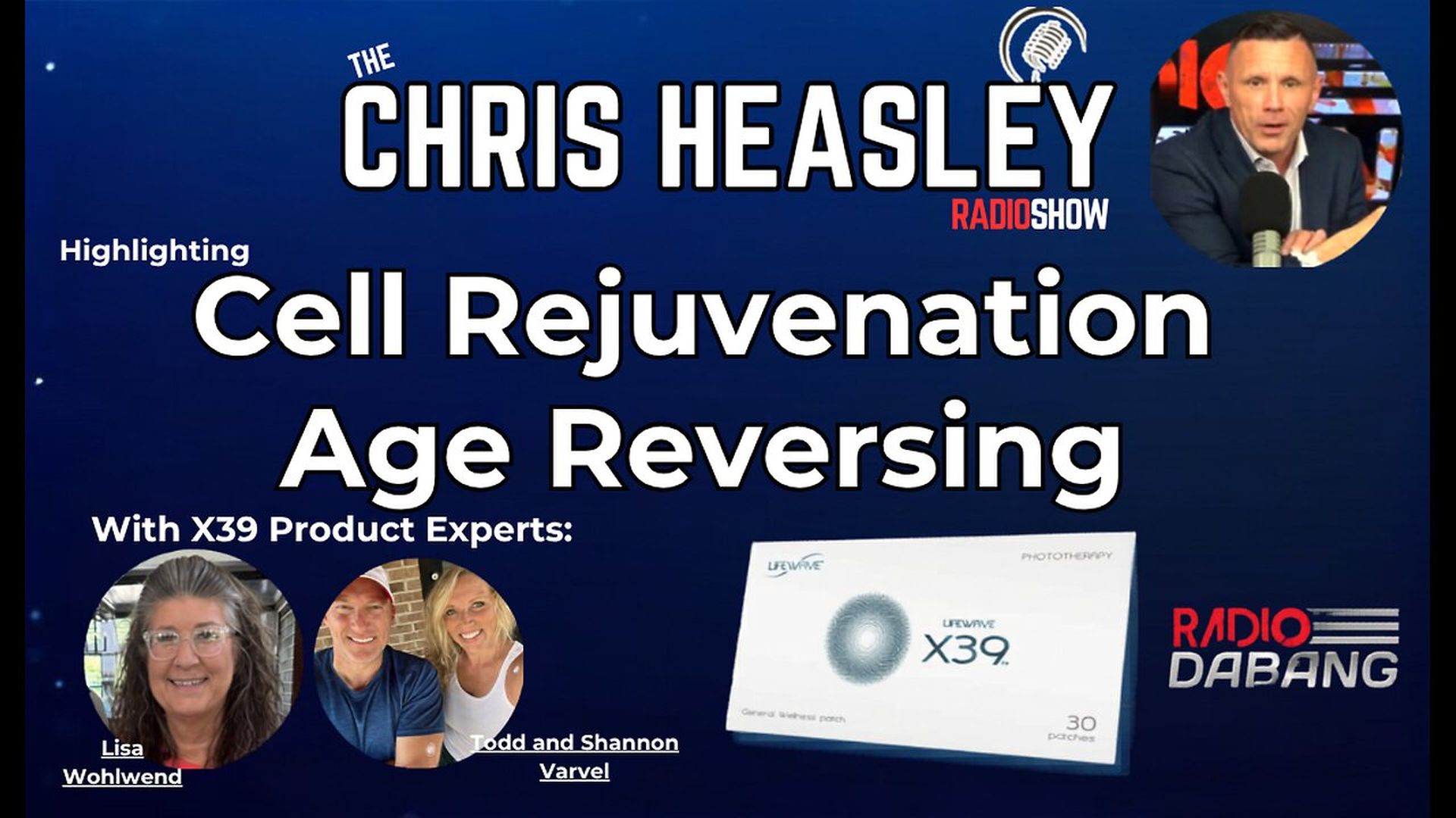 CHS69-Highlighting Cell Rejuvenation Age Reversing. - The Chris Heasley Show