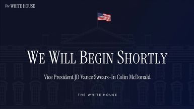 TWH165-Vice President JD Vance Swears-In Colin McDonald - The White House