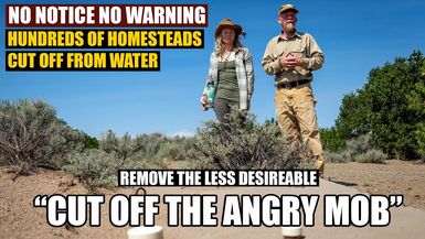 AMT414- No Notice. No Water. Water Becomes a Weapon: County’s Shocking Cutoff of the "Less Desirable Users" | As a Man Thinketh