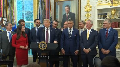 TWH129-President Trump Makes an Announcement about US Space Command HQ , Sep. 2, 2025