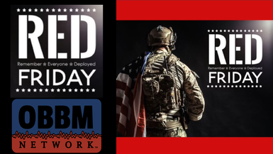 AD-R.E.D. stands for Remember Everyone Deployed.  Help us spread the R.E.D. Friday movement by wearing R.E.D. gear every Friday