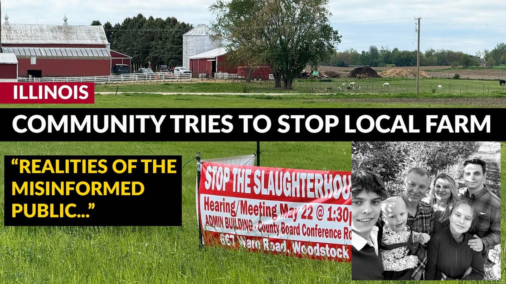 AMT377- URBAN SPRAWLERS ATTEMPT TO STOP LOCAL FAMILY FARM | The realities of a misinformed public.- As A Man Thinketh