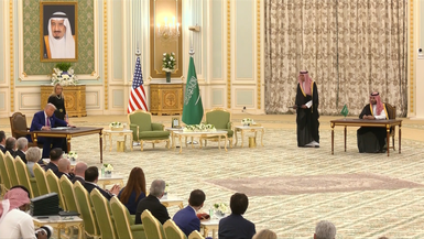 President Trump Participates in a Signing Ceremony and an Exchange of Agreements