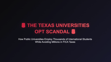 N Lee Plumb for TX-2  Questions About Work Visas and the Texas Universities Pipeline