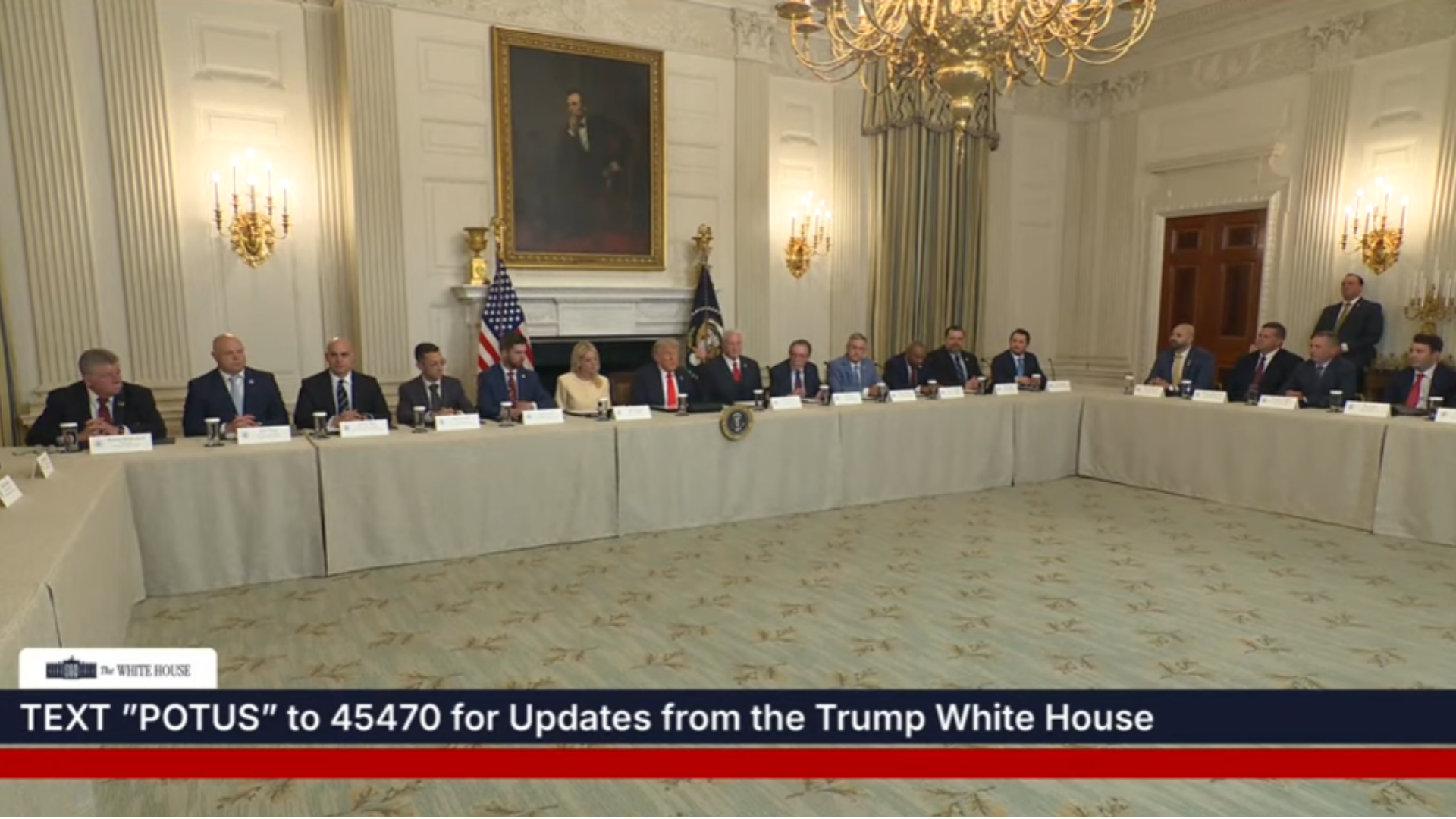 TWH50-President Trump Participates in a Roundtable Discussion with the Fraternal Order of Police