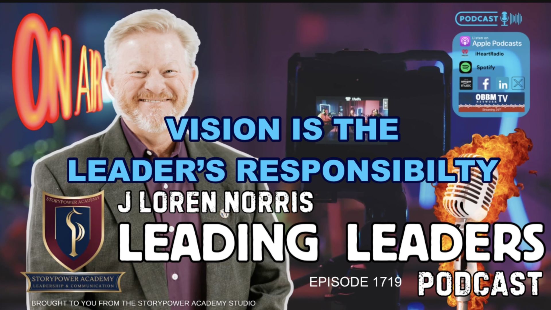 LL1719-VISION IS THE LEADERS RESPONSIBILTY - Leading Leaders