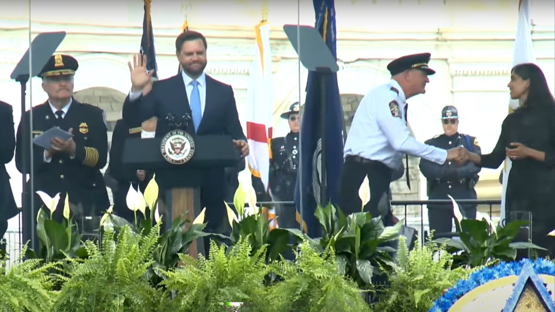 Vice President JD Vance Delivers Remarks at the Annual National Peace Officers’ Memorial Service