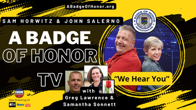 BOH149 - Greg Lawrence and Samantha Sonnett - A Badge of Honor TV 