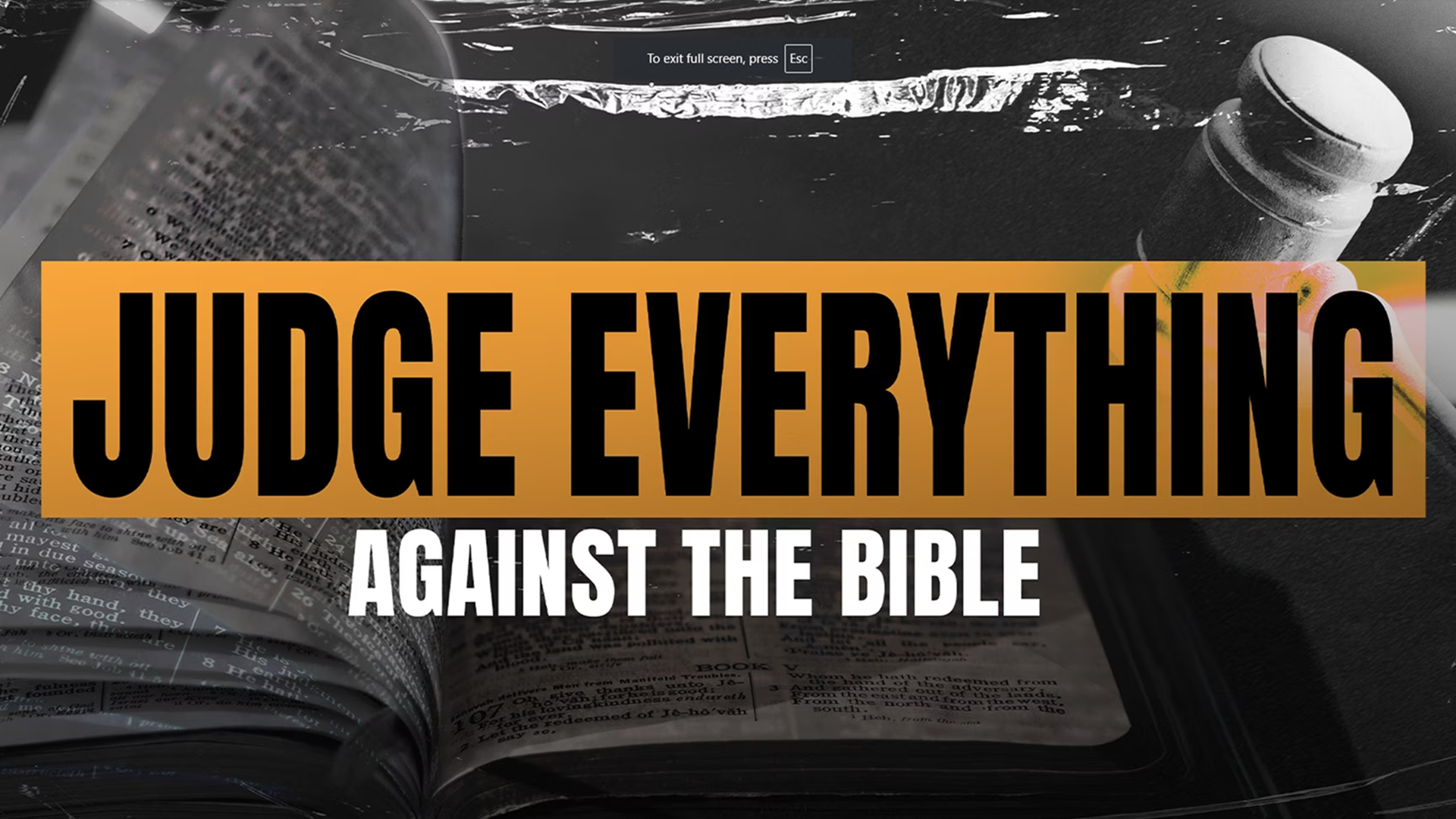 RLJ114-Judge Everything Against The Bible - Real Life with Jack Hibbs