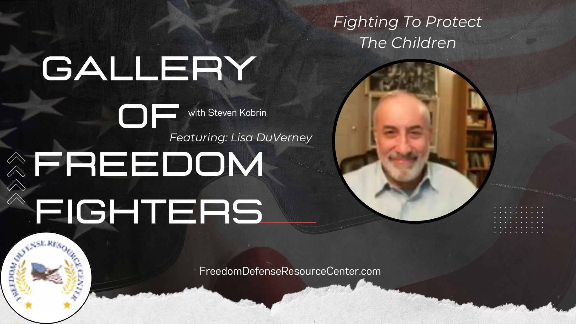 GFF80-Lisa DuVerney - Fighting to Protect Children - Gallery of Freedom Fighters