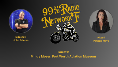 99RN13-Guest Mindy Moser with the Fort Worth Aviation Museum-99% Radio Network TV