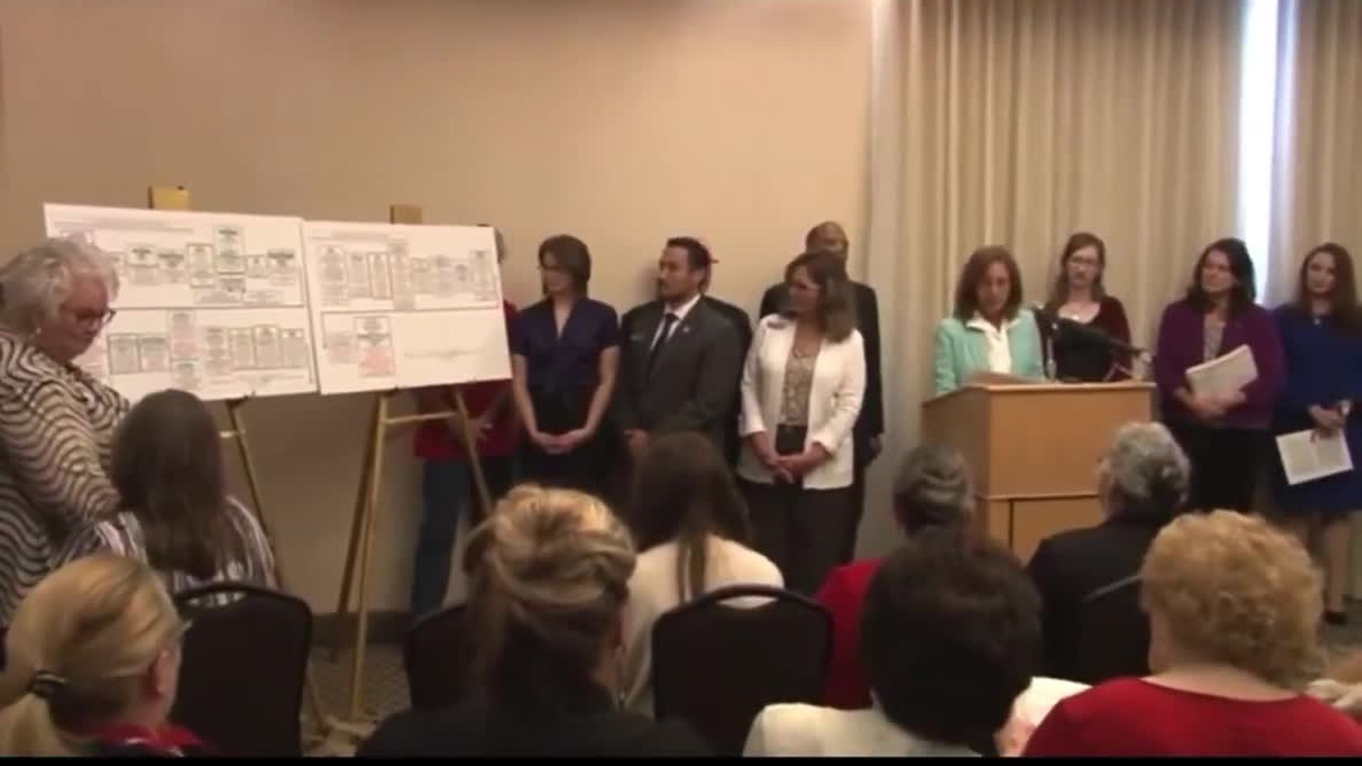 Alice Linehan Speaks To Texans