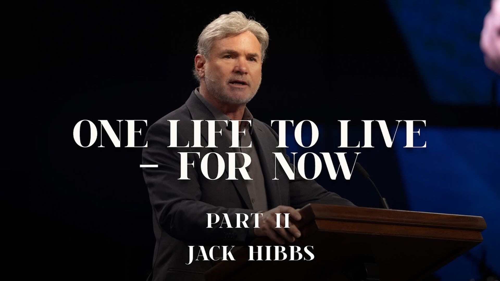 CCCH111-One Life to Live  - For Now - Part 2 (Romans 121-2) - Jack Hibbs