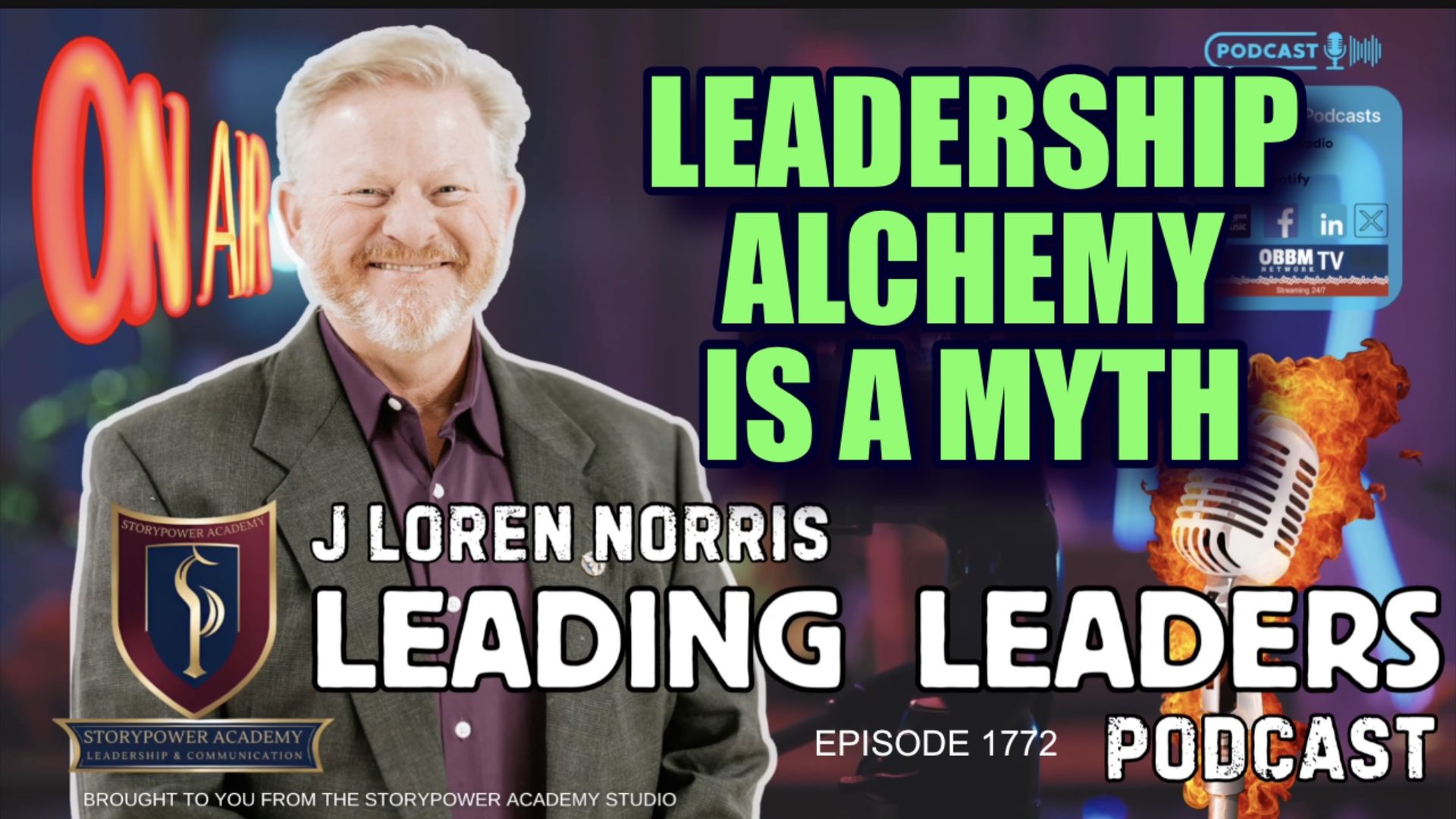 LL1767-LEADERSHIP ALCHEMY IS A MYTH - Leading Leaders - Leading Leaders TV