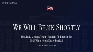 TWH162-First Lady Melania Trump Reads to Children at the 2026 White House Easter Egg Roll - The White House