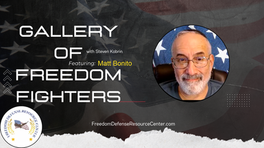 GFF92-Guest Matt Bonito - Gallery of Freedom Fighters