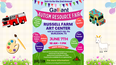 Burleson Autism Fair June 7, 2025