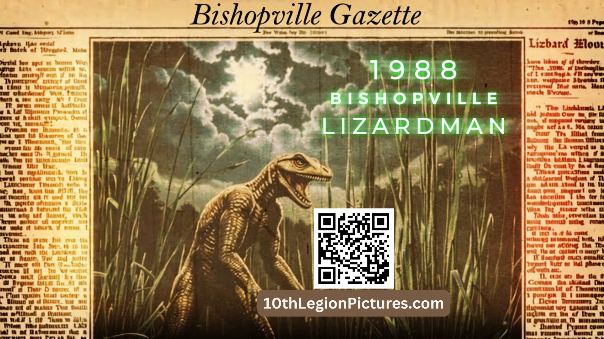 FH13-1988 Bishopville LIZARDMAN terror - Forgotten History