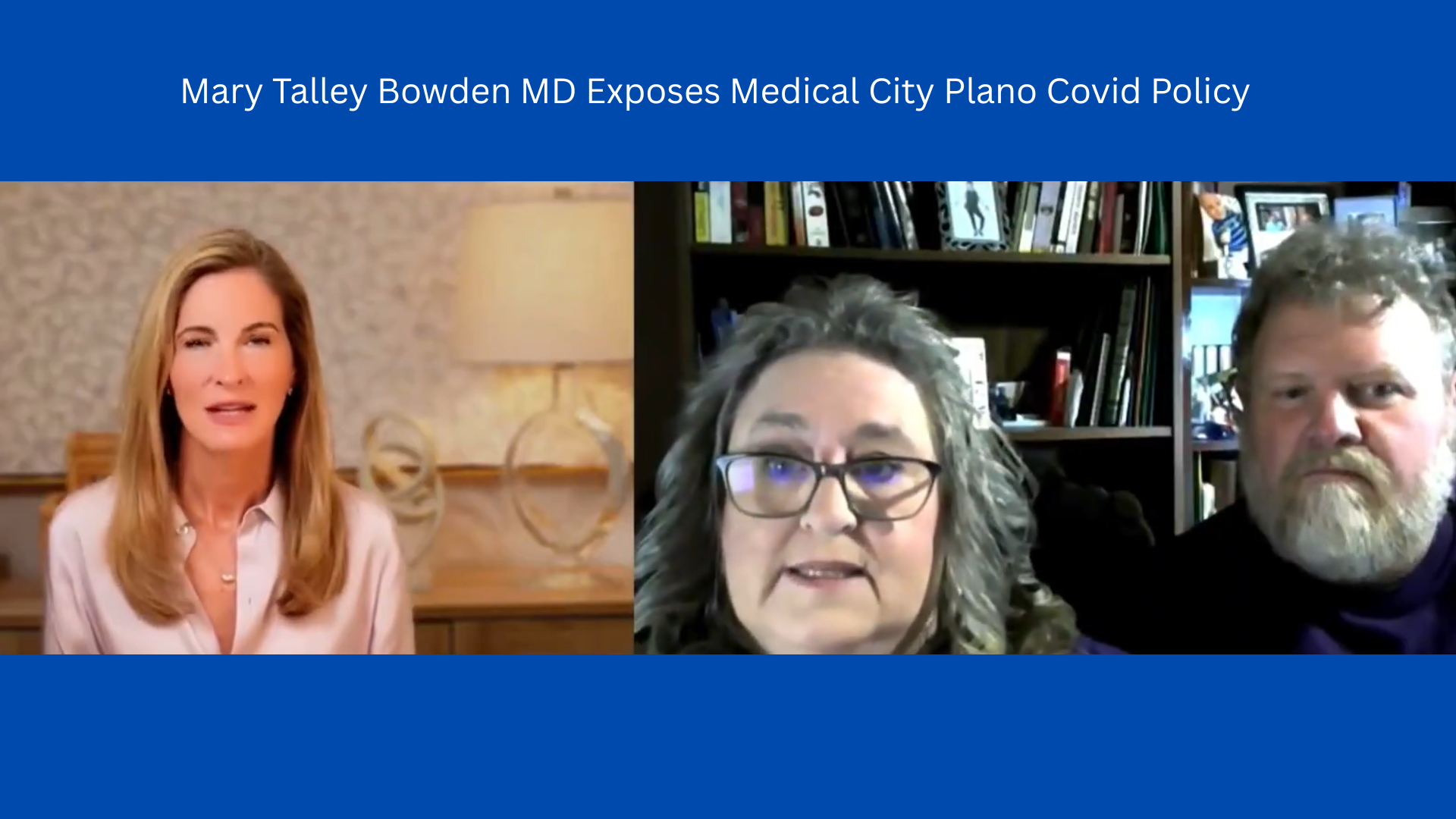 Mary Talley Bowden MD - Naked, No Covers. No Water for 7 Days - Exposing Medical City Plano