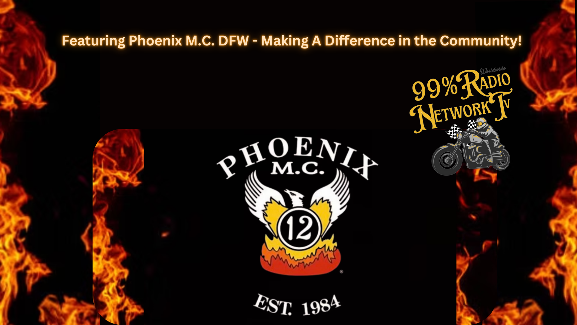 99rn4-Featuring Phoenix M.C. DFW - Making A Difference in the Community! - 99% Radio Network TV