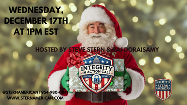 SAE13-Integrity in Action call With Steve Stern and Raj Doraisamy 12-17-25