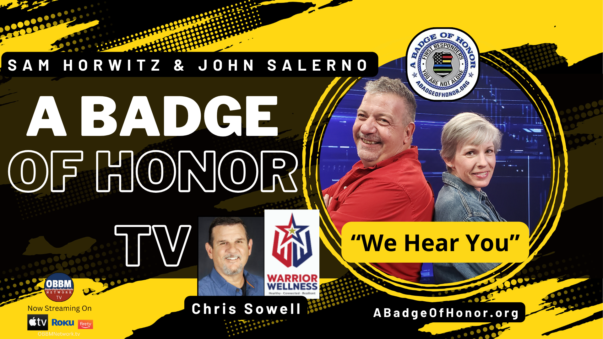 BOH134 - Healthy. Connected. Resilient. With Warrior Wellness - A Badge of Honor TV