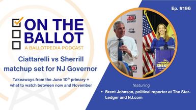 OTB36- NJ Primary Results — Ciattarelli vs Sherrill matchup set for Governor- On The Ballot
