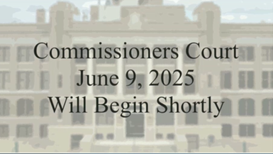 Johnson County TX June 9, 2025 Commissioner's Court Meeting