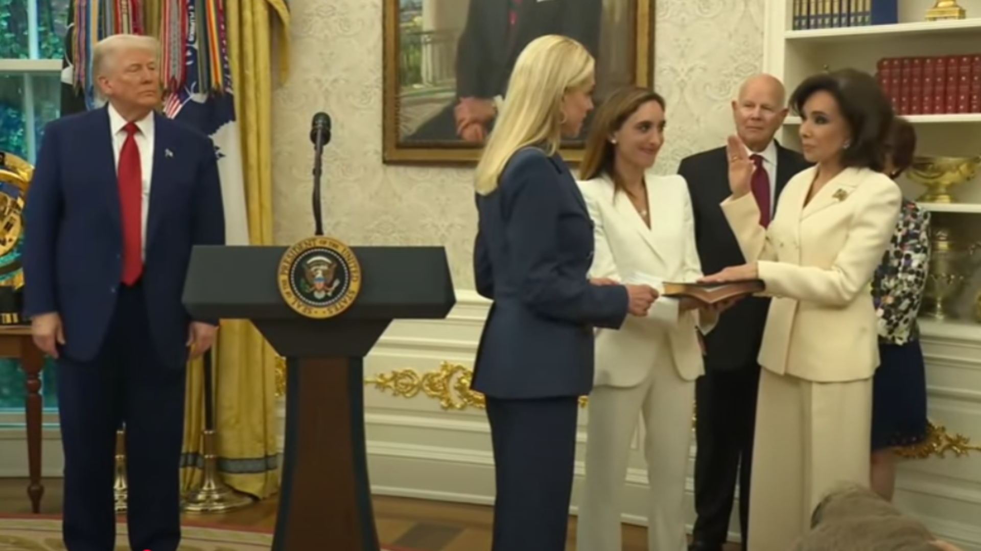 Ep40-President Trump Participates in a Swearing-In for the US Attorney for the District of Columbia